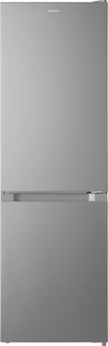 Inventum KV1500B Low Frost energiezuinige koel-vriescombinatie - 150 cm hoog - 174 liter - Energielabel D - Vrijstaand - Zwart(Zilver)