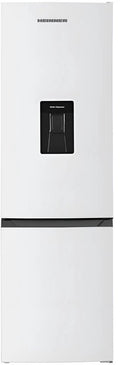 Heinner HC-HM260BKWDE++ Koel-vriescombinatie met Waterdispenser – 260 L – Elektronische Temperatuurregeling – Omkeerbare Deur – Zwart – 5 Jaar Garantie(Wit)