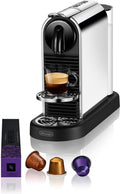 De'Longhi Nespresso CitiZ Platinum EN220.T - Koffiecupmachine - Titanium(Metaal)
